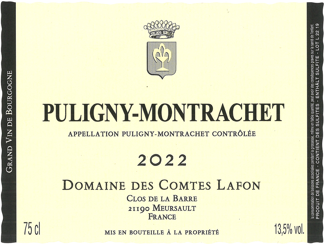 Domaine des Comtes Lafon, Puligny-Montrachet