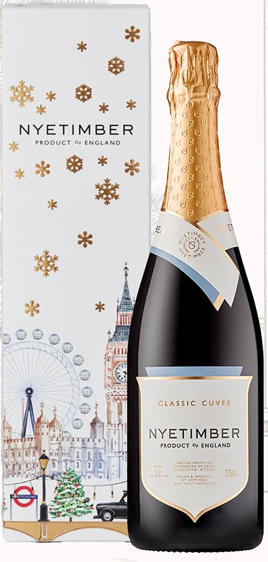 Nyetimber, Classic Cuvee in Christmas Giftbox