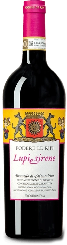 Podere Le Ripi, Lupi e Sirene Brunello di Montalcino Riserva